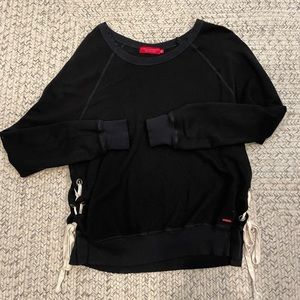 Distressed Philanthropy Pullover Size M